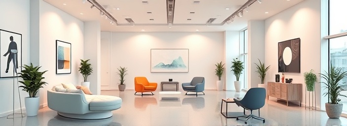 contemporary companyoverview diagram, elegant, explaining, photorealistic, art gallery-style office with minimal décor, highly detailed, digital art elements, native 8K, pastel hues, soft spotlighting, shot with a zoom lens.
