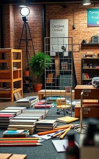 dynamic pricingstrategy, proactive, brainstorming concepts, photorealistic, urban loft with exposed bricks, highly detailed, creative tools scattered, sharp clarity, vibrant colors, ambient spotlights, shot with a tilt-shift lens.